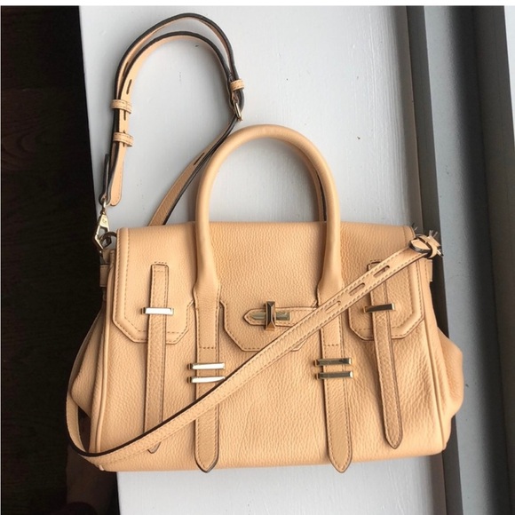 Rebecca Minkoff Mini Jules Satchel in Biscuit - Picture 4 of 5